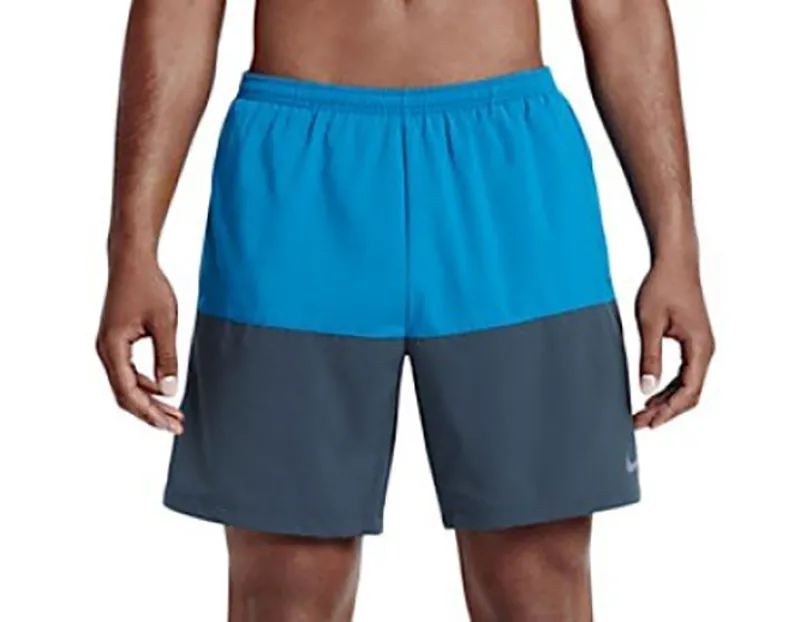 Nike 7inch Distance Shorts Blue/Grey S